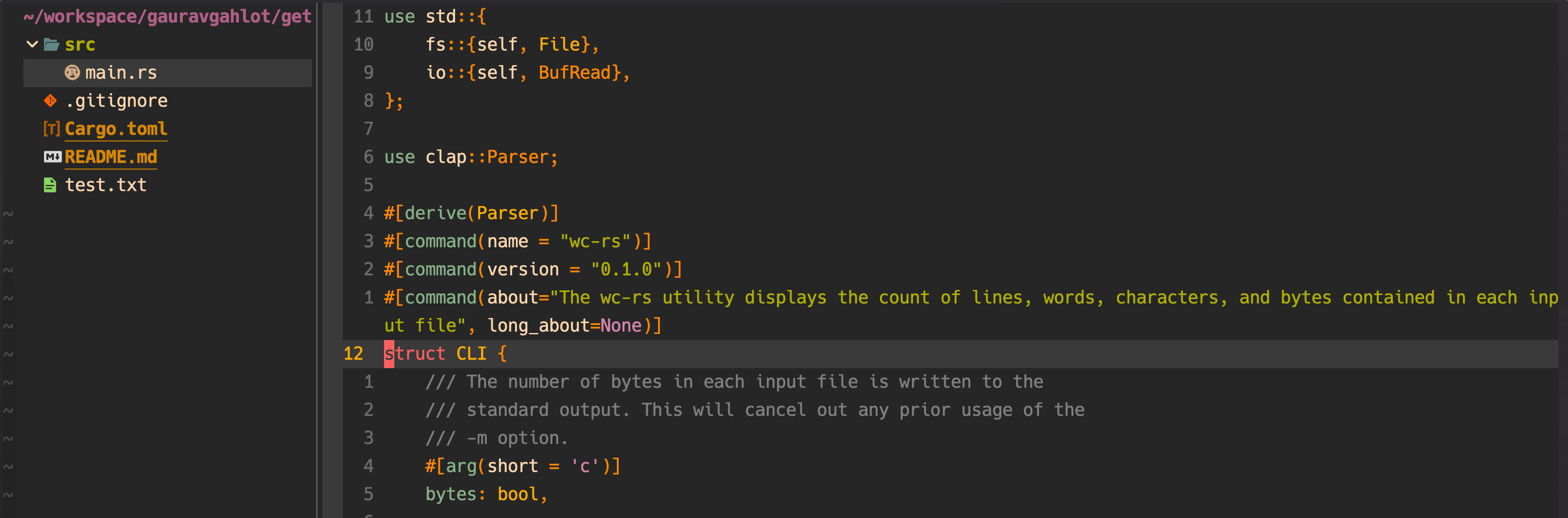 Building a Rust Command-Line Utility - wc-rs /build-rust-cli-wc-rs/featured-image.png