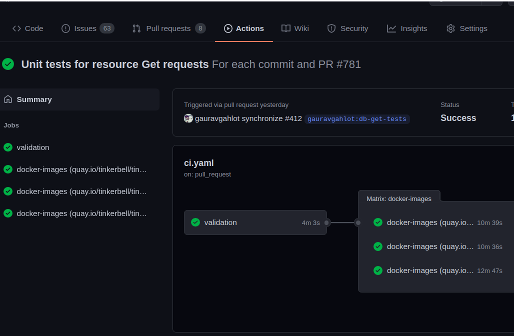 Run github actions locally with dind and nektos act cloud native